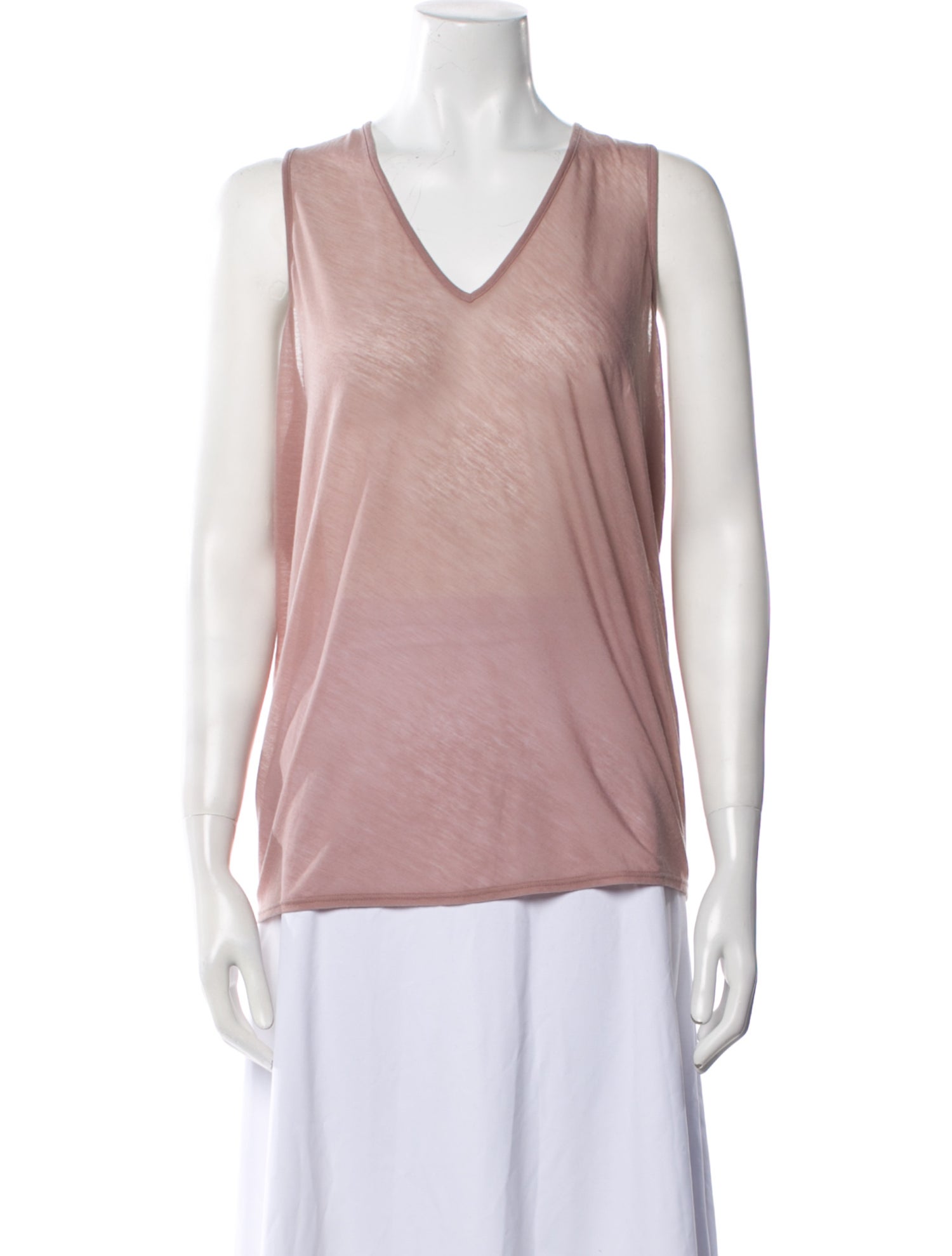 HELMUT Helmut Lang V-Neck Sleeveless Top