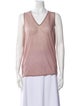 HELMUT Helmut Lang V-Neck Sleeveless Top