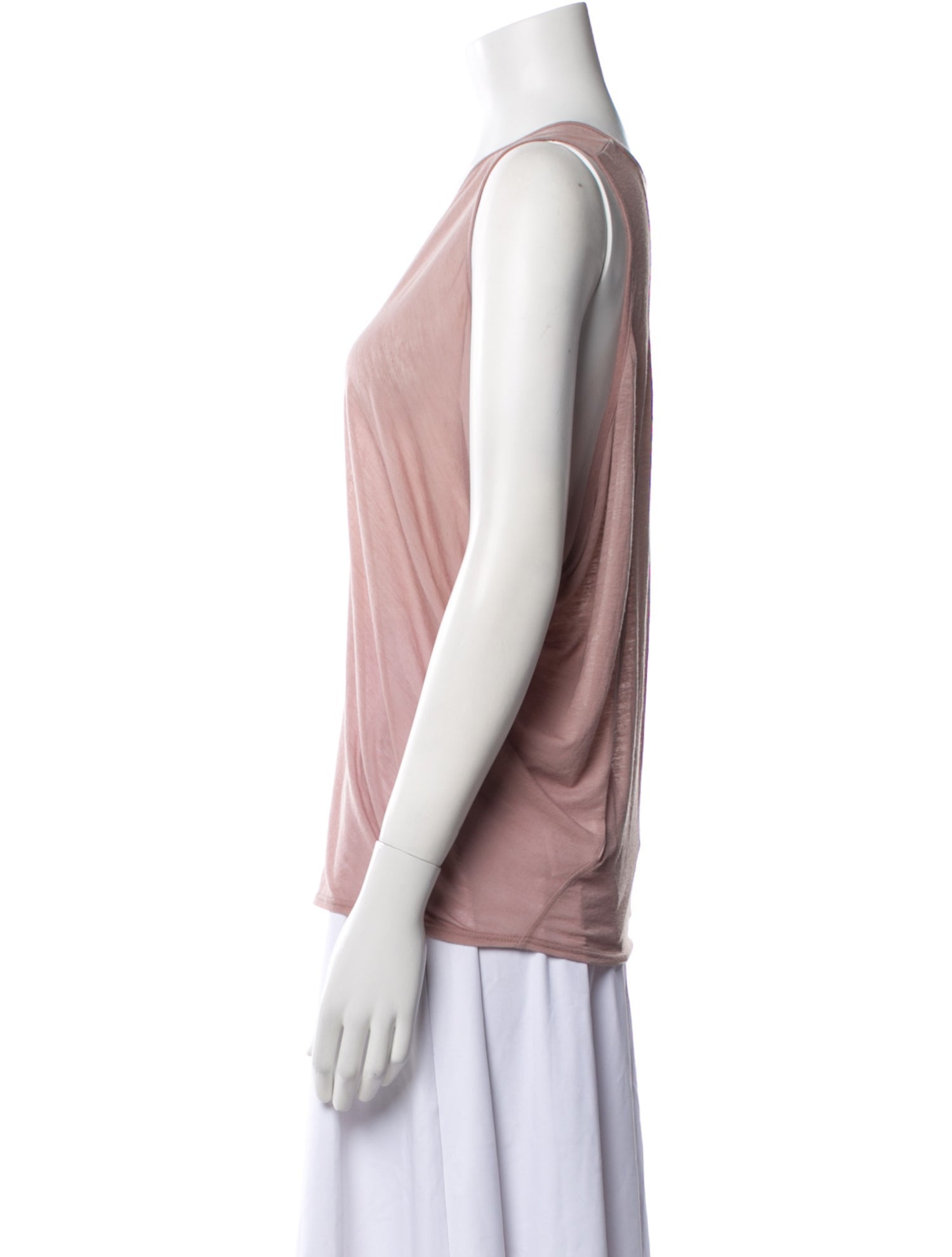 HELMUT Helmut Lang V-Neck Sleeveless Top
