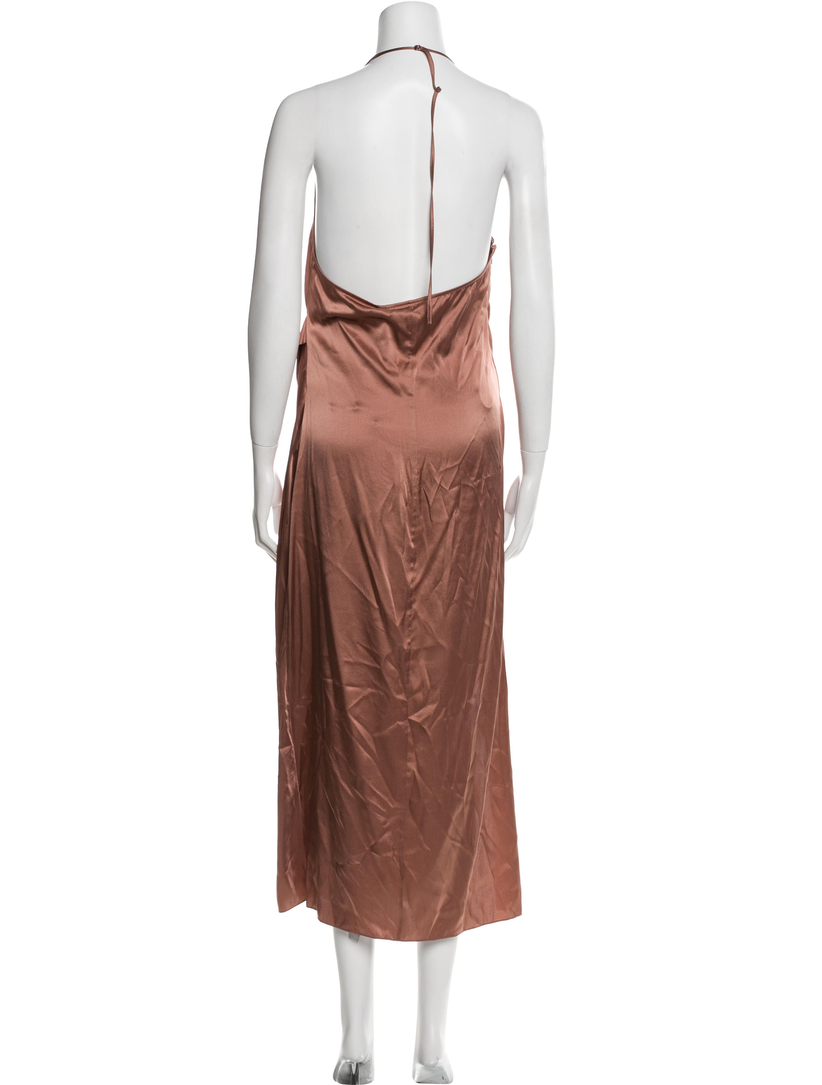 Helmut Lang Silk Long Dress