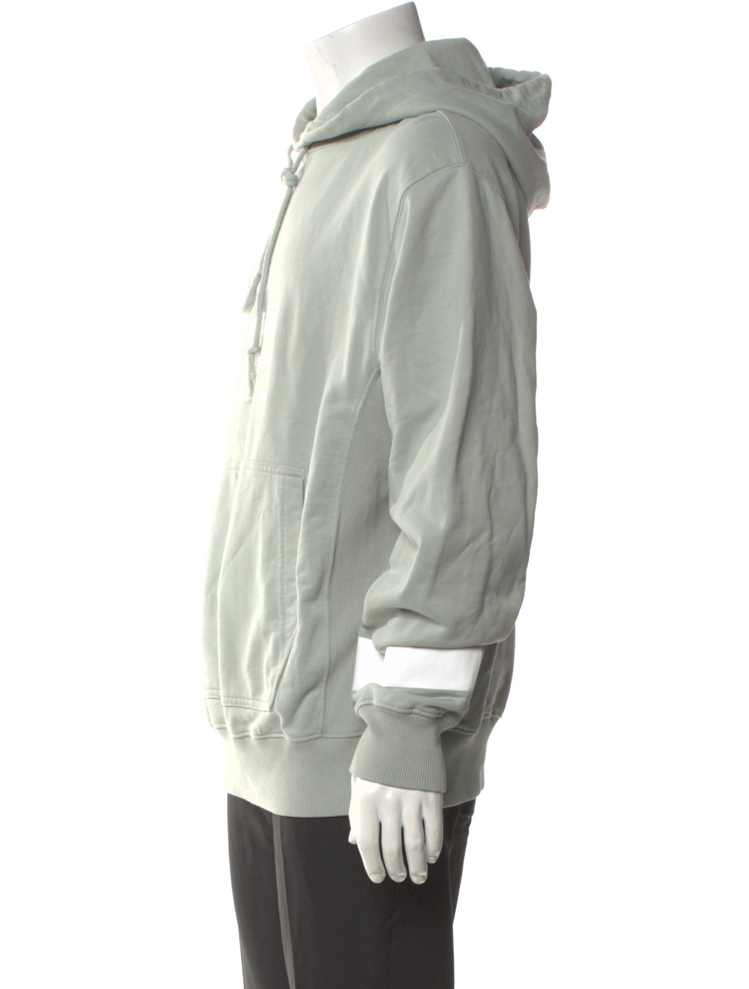 Helmut Lang Graphic Print Crew Neck Hoodie