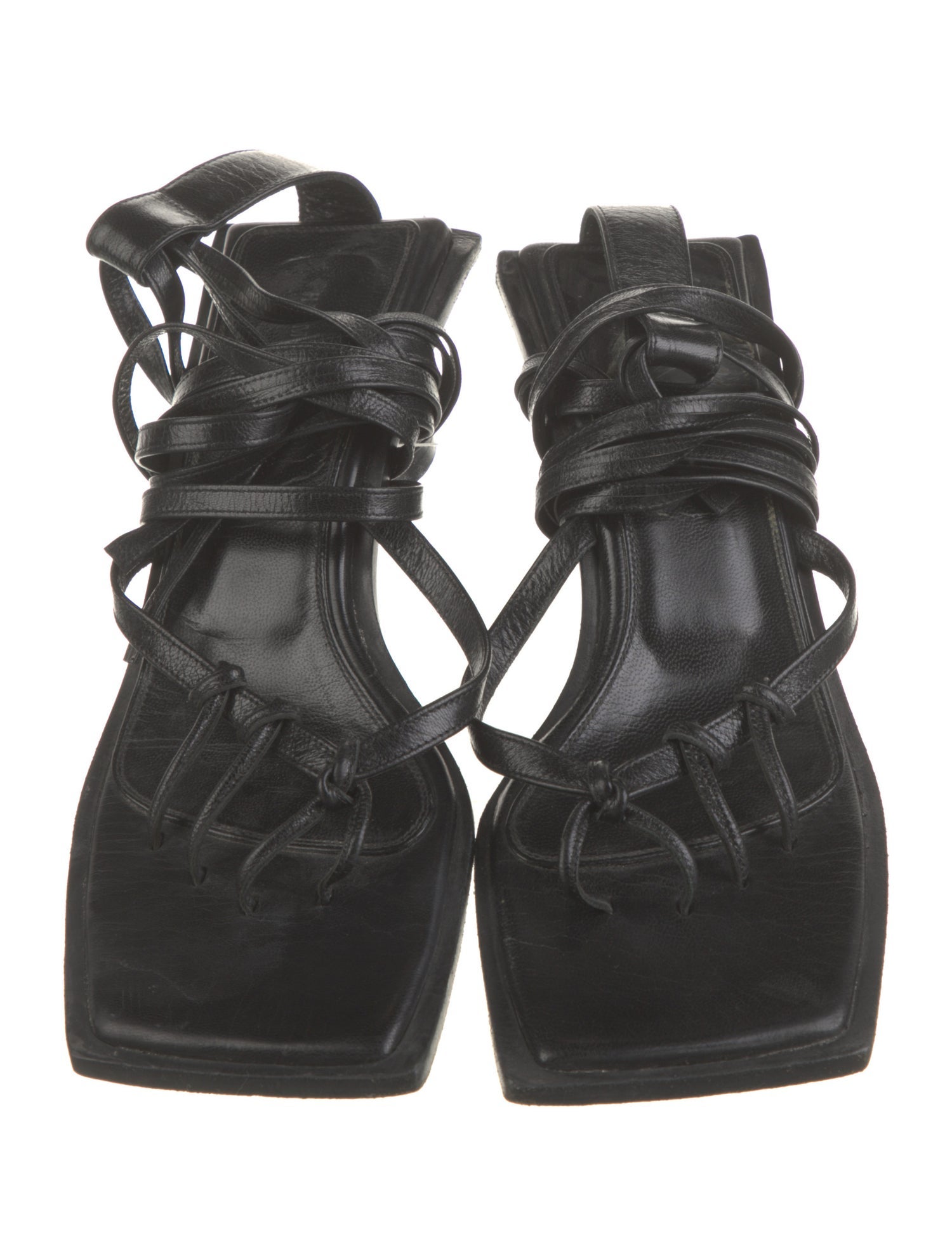 Helmut Lang Leather Sandals