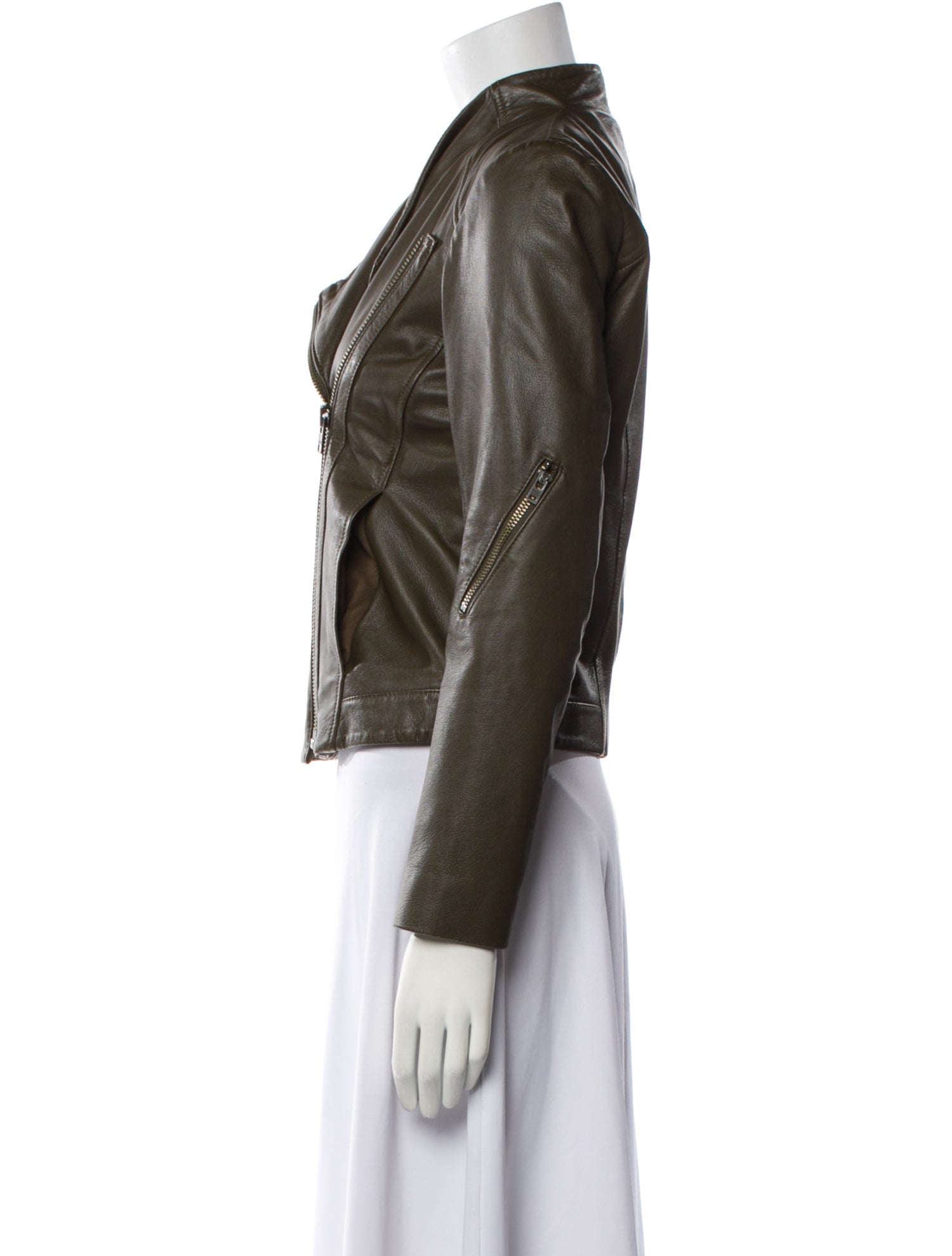 Helmut Lang Leather Biker Jacket