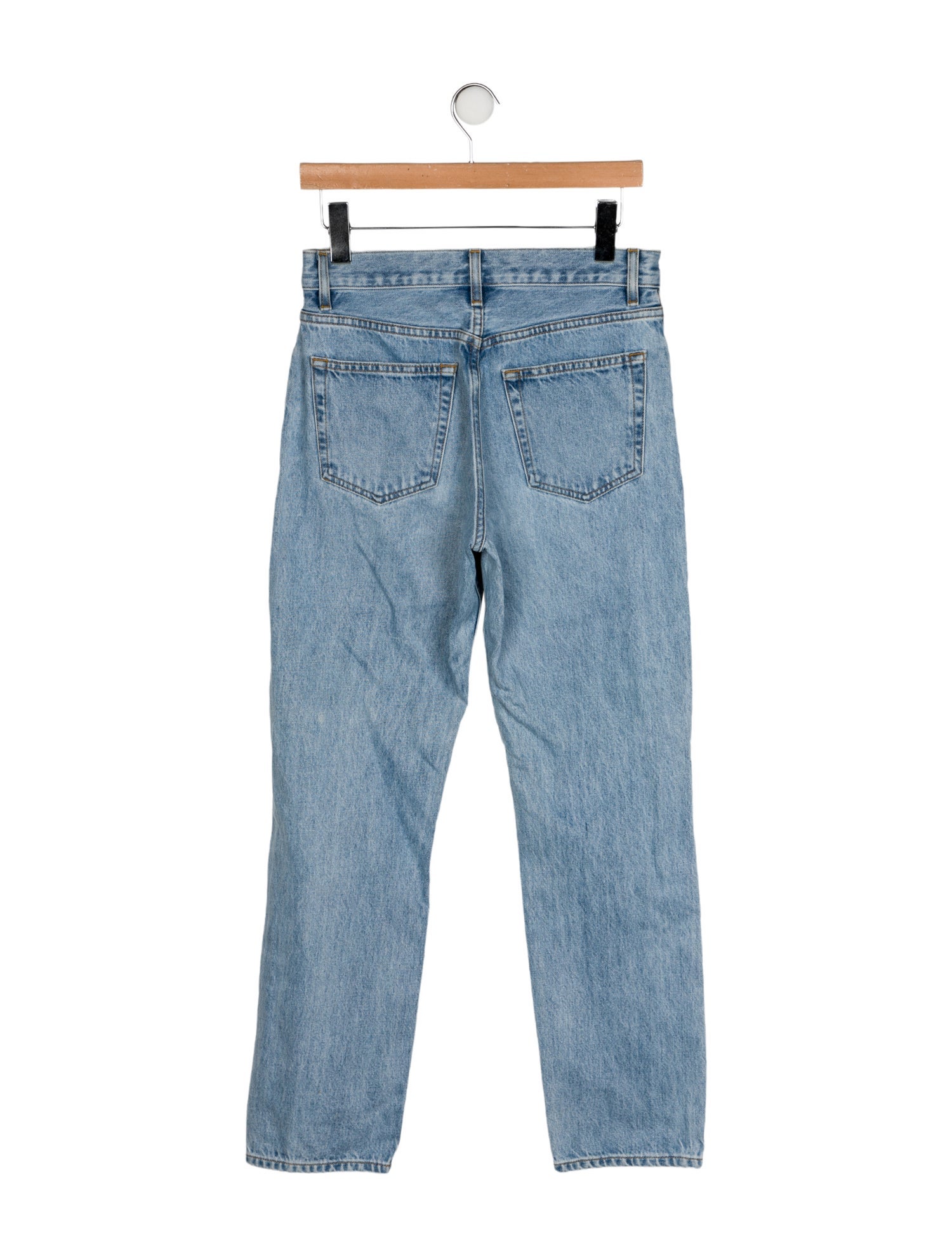 Helmut Lang Mid-Rise Straight Leg Jeans