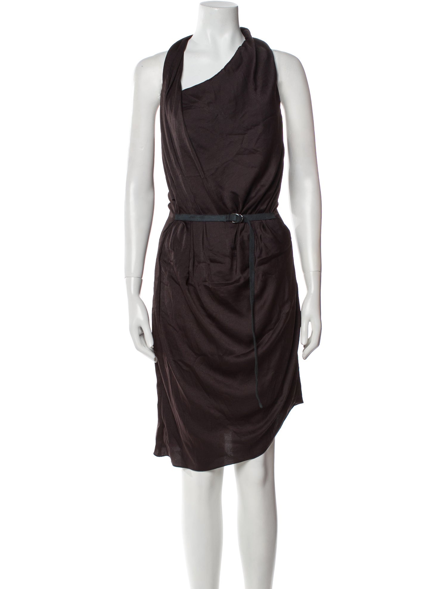 Helmut Lang Asymmetrical Mini Dress