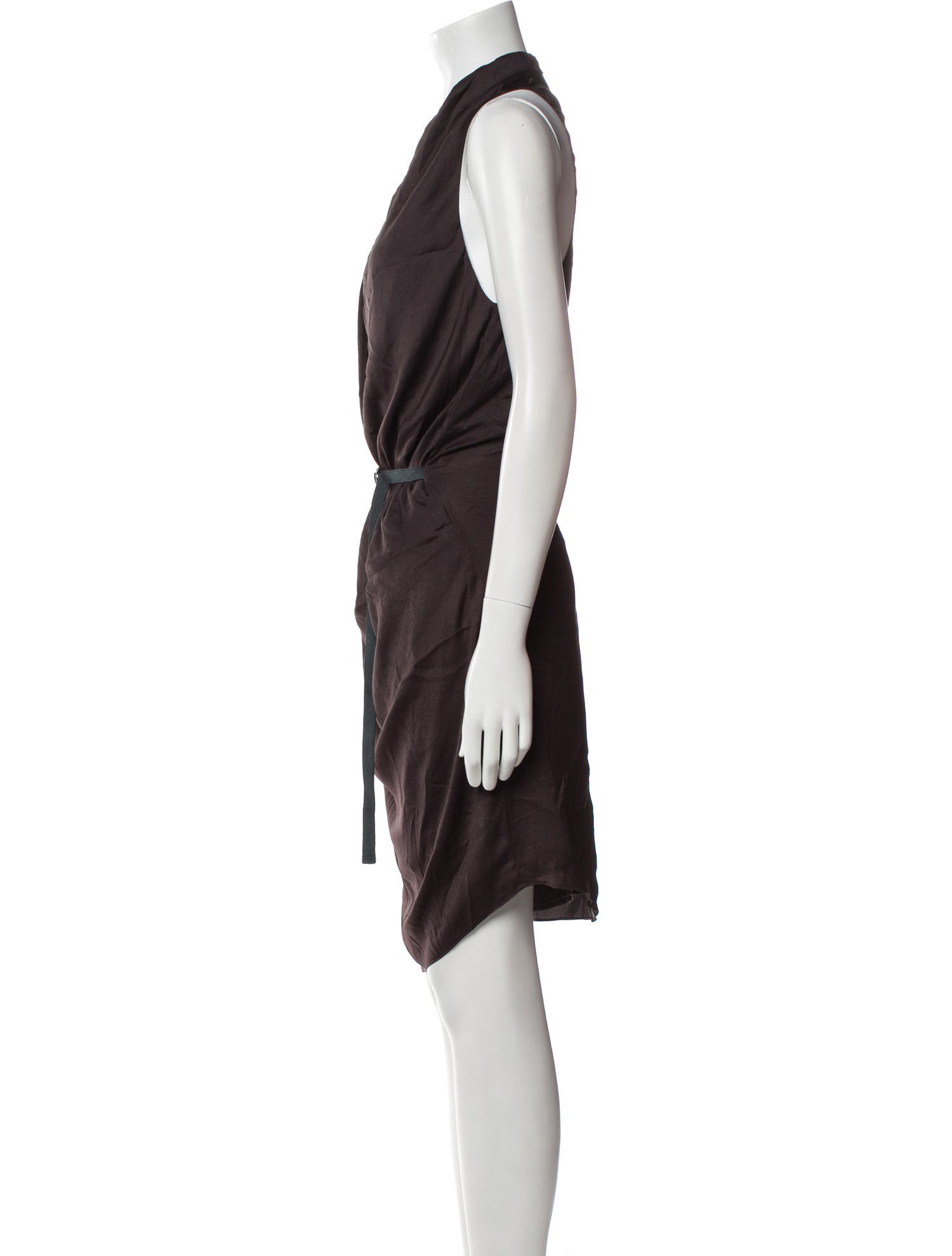 Helmut Lang Asymmetrical Mini Dress