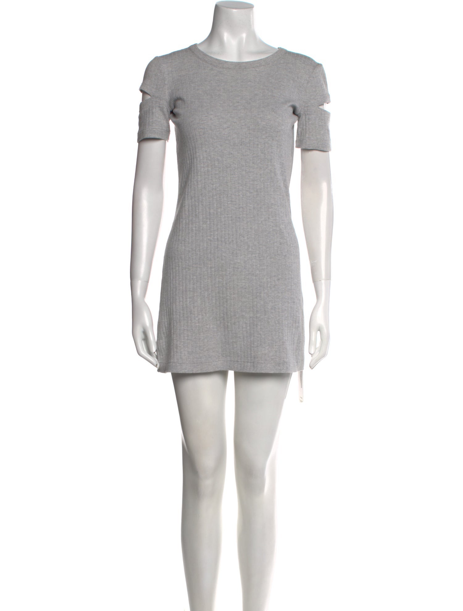 Helmut Lang Crew Neck Mini Dress
