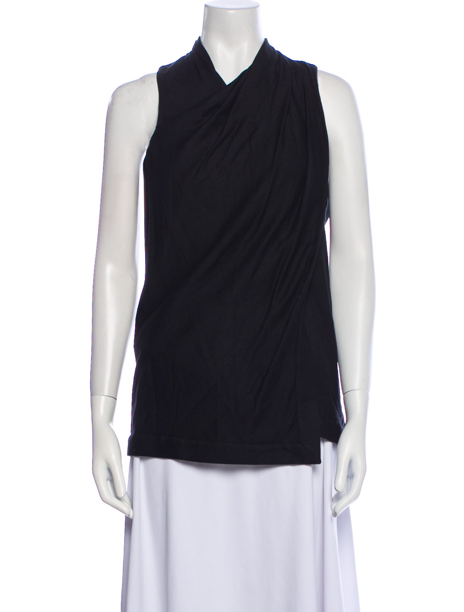 Helmut Lang V-Neck Sleeveless Top