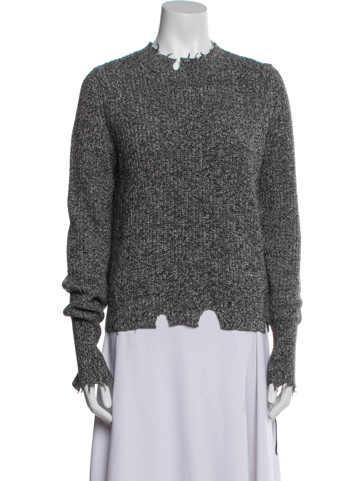 Helmut Lang Mock Neck Sweater