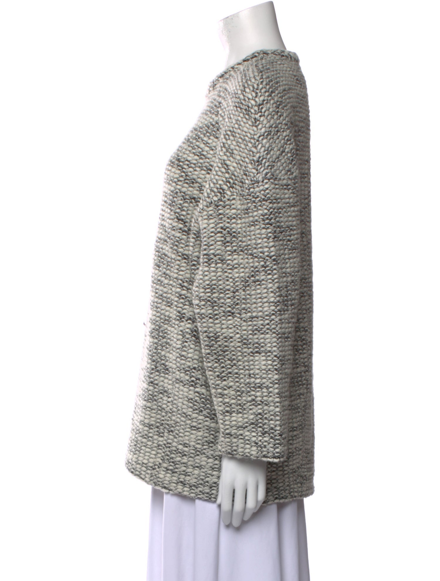 Helmut Lang Printed Crew Neck Sweater