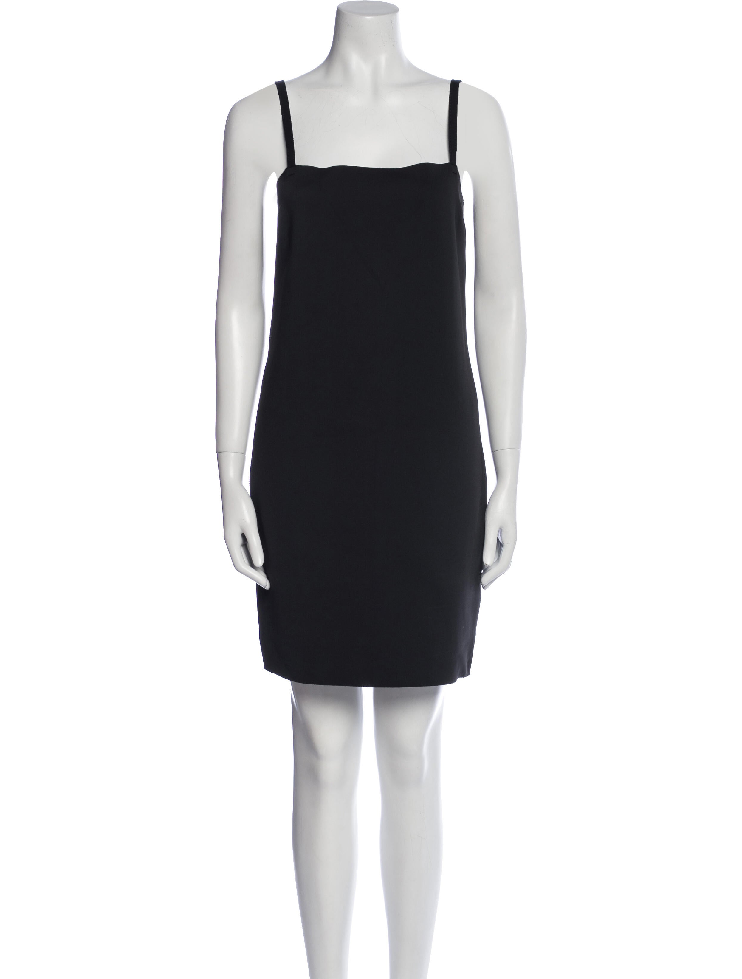 Helmut Lang Square Neckline Mini Dress