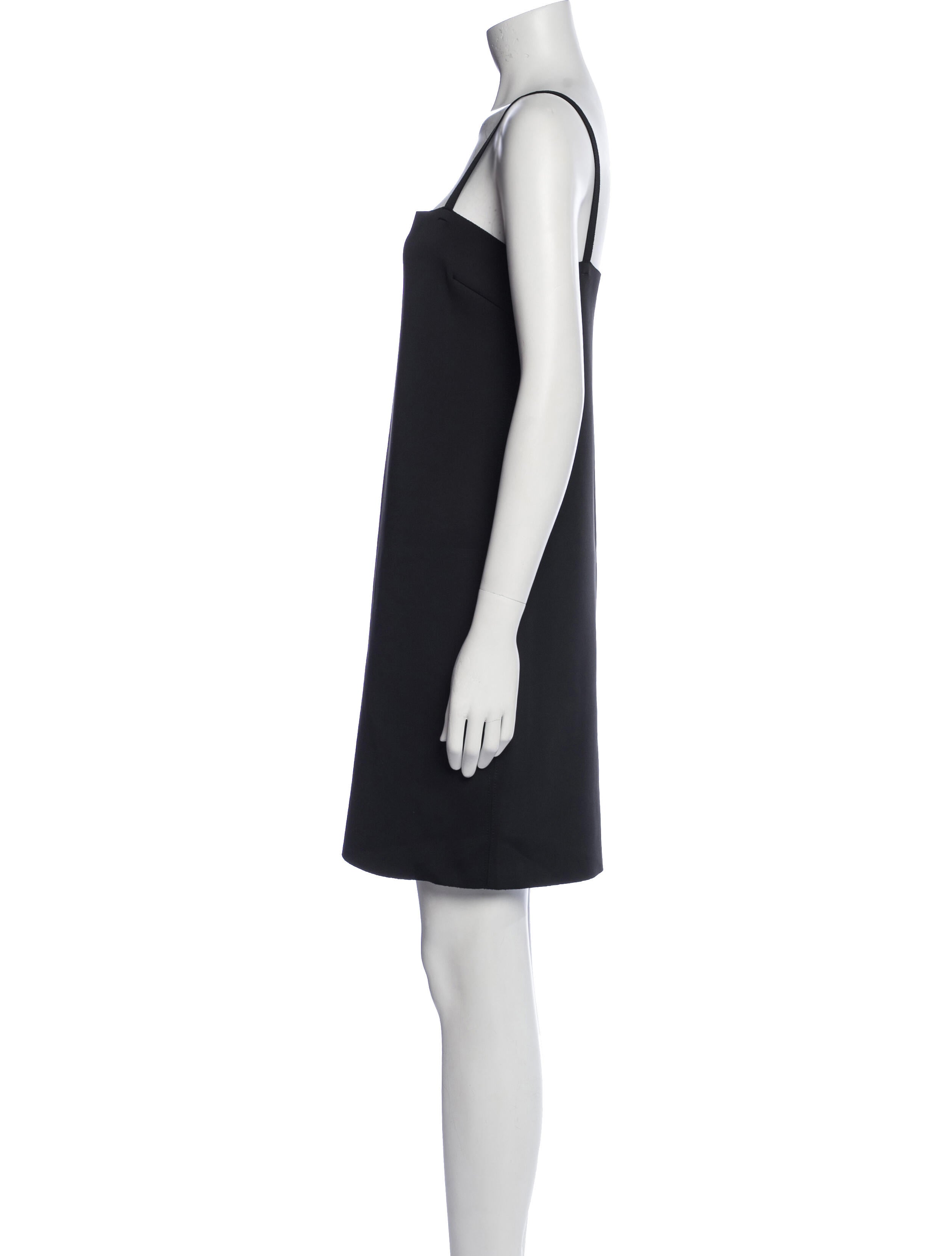 Helmut Lang Square Neckline Mini Dress