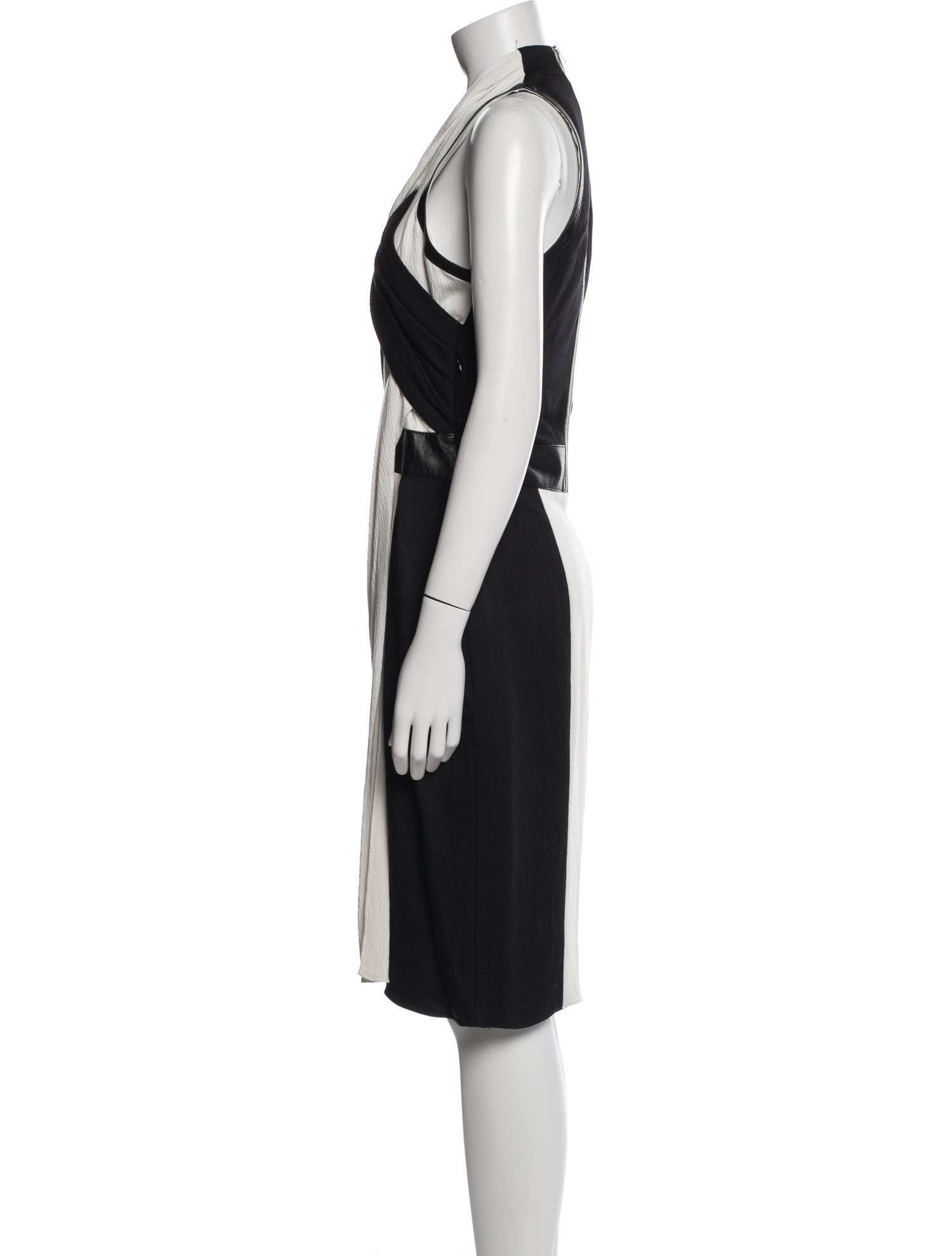 Helmut Lang Printed Midi Length Dress