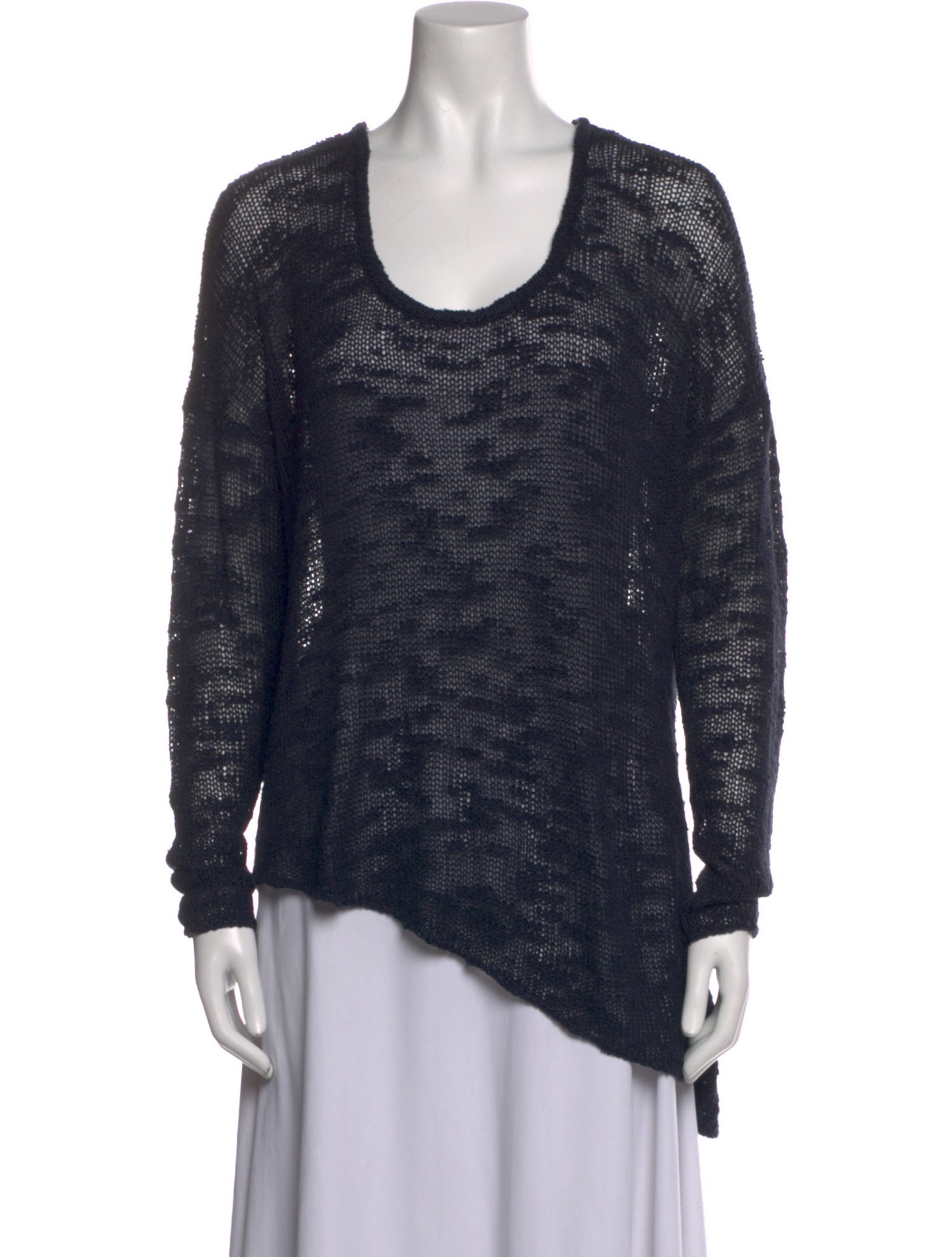 Helmut Lang Scoop Neck Sweater