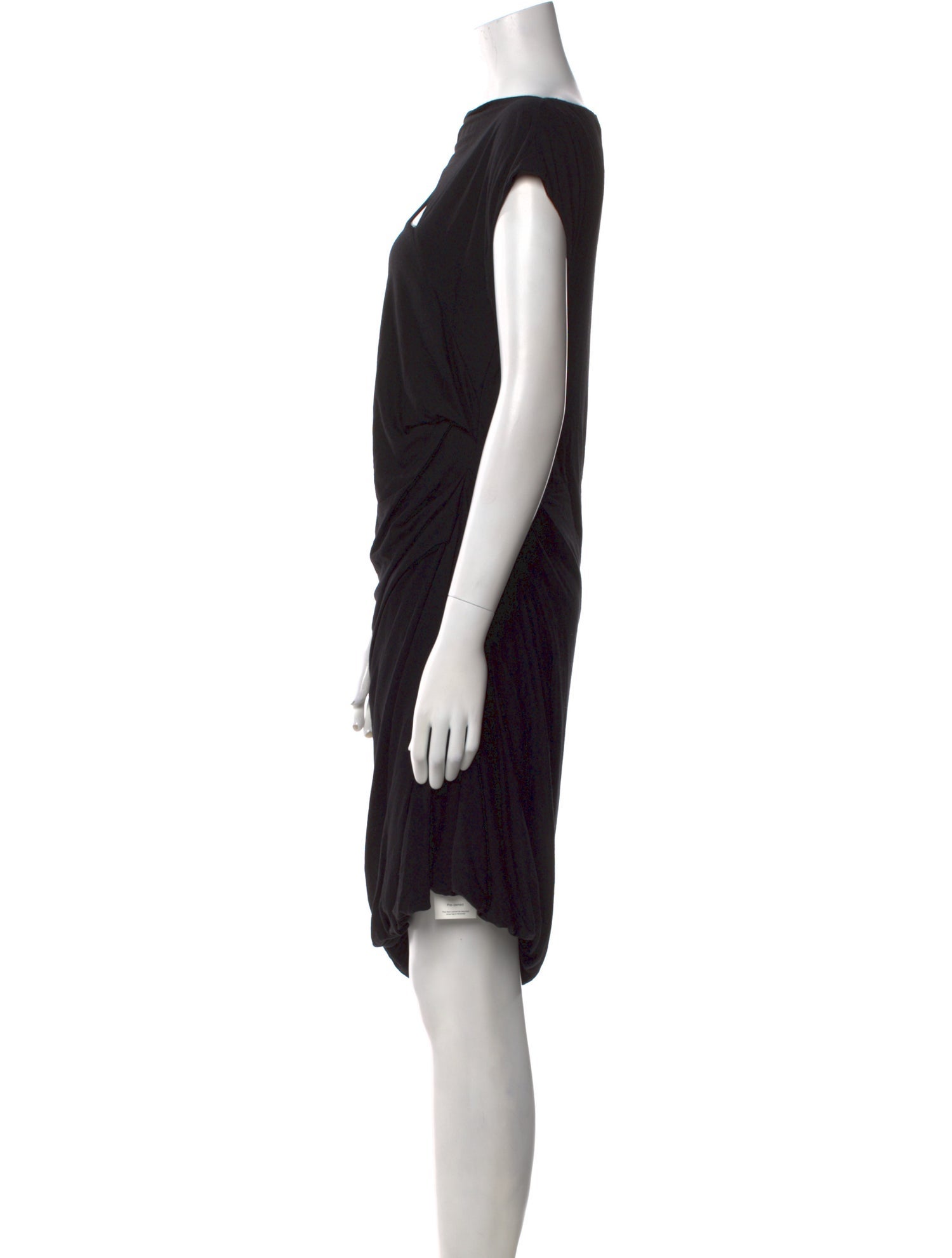 Helmut Lang Bateau Neckline Mini Dress