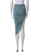 Helmut Lang Raw-Edge Trim Midi Length Skirt