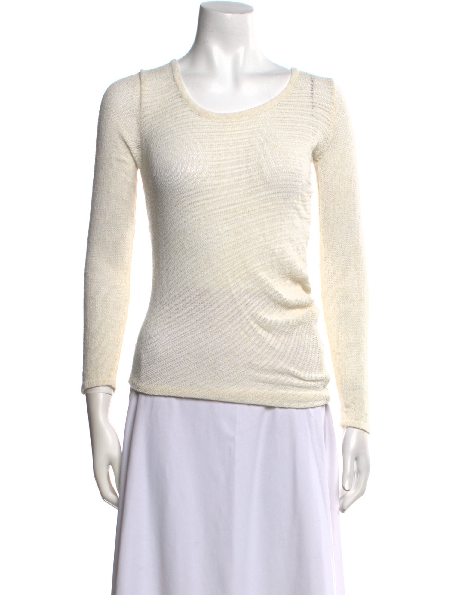 Helmut Lang Scoop Neck Sweater