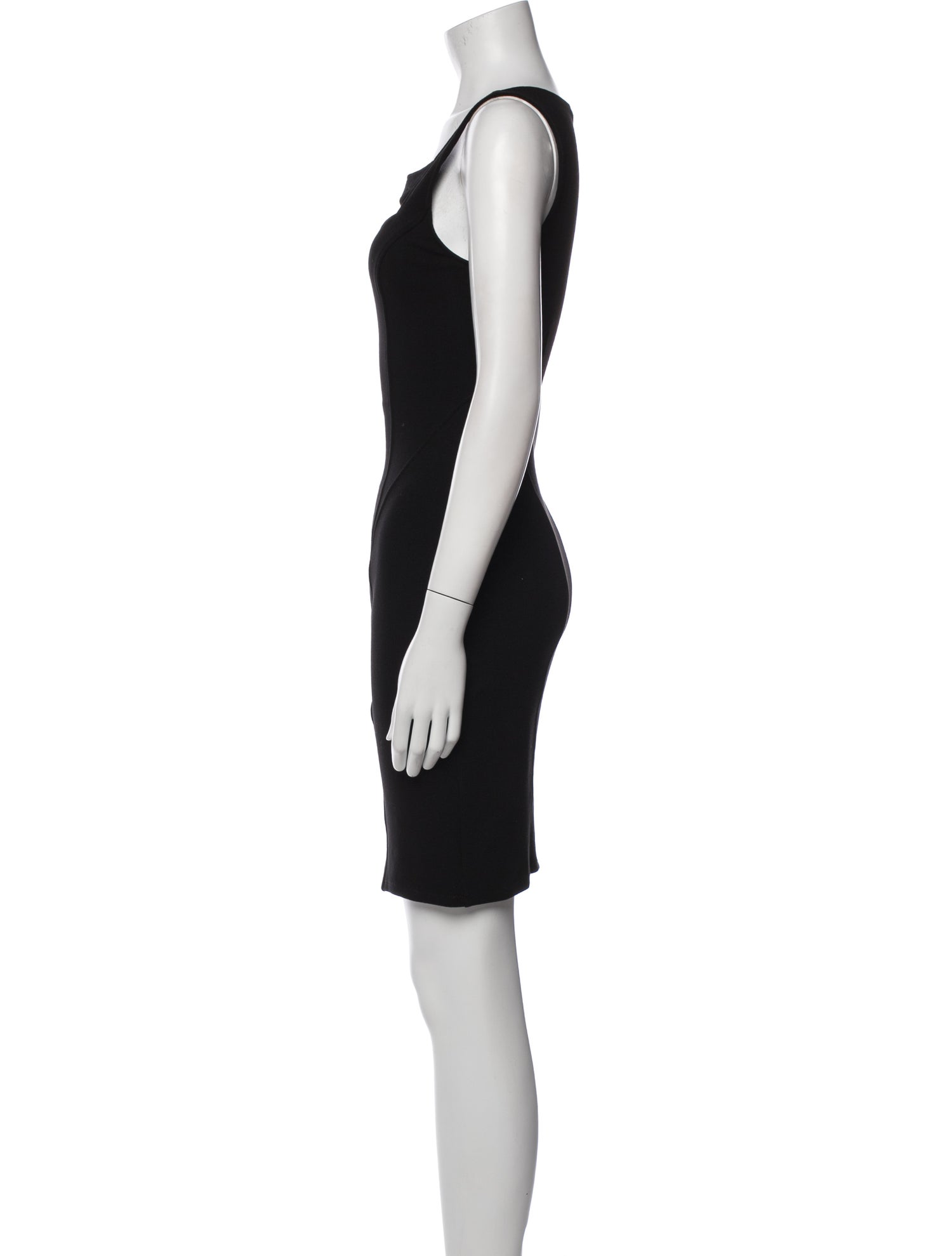 Helmut Lang Square Neckline Mini Dress