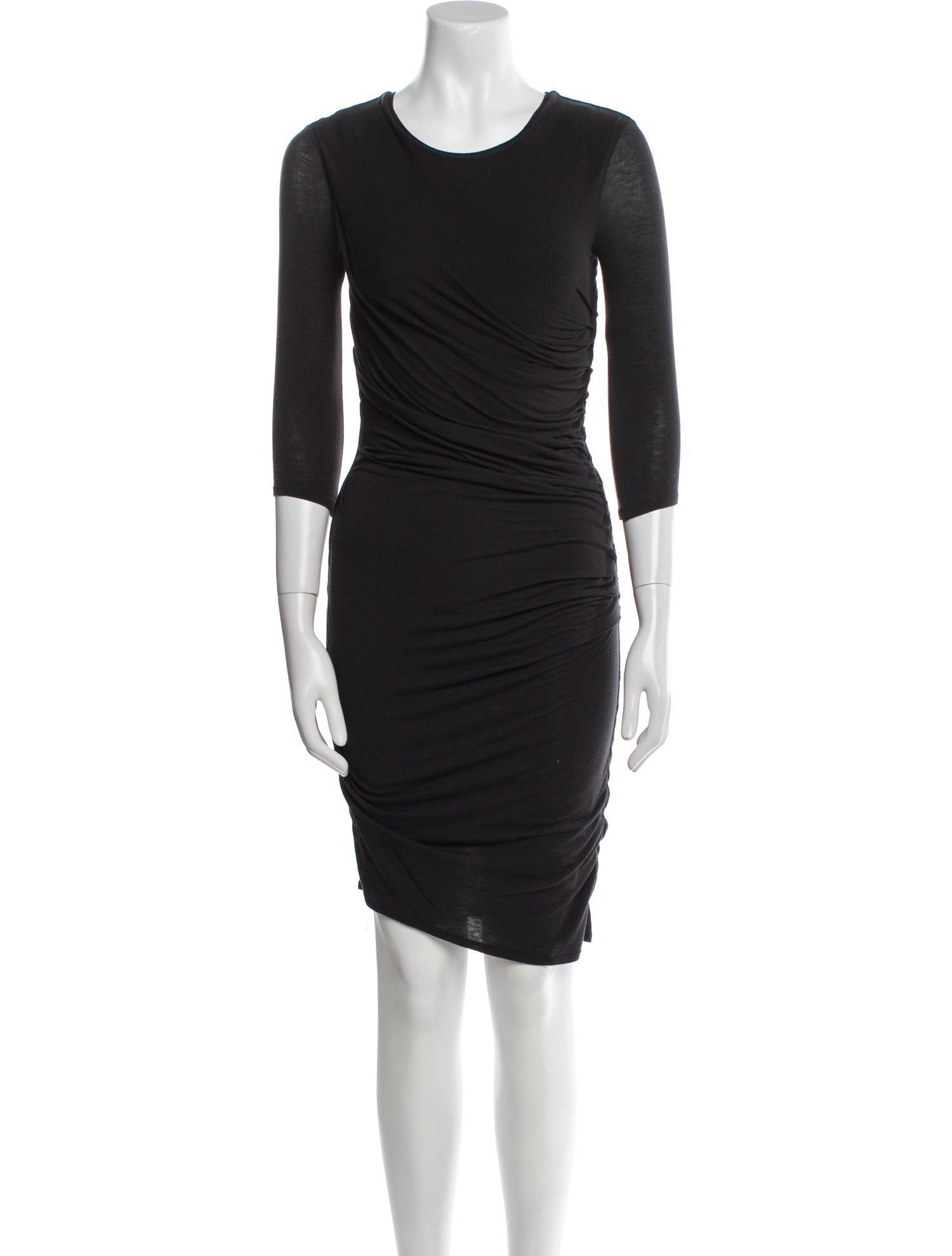 Helmut Lang Scoop Neck Mini Dress