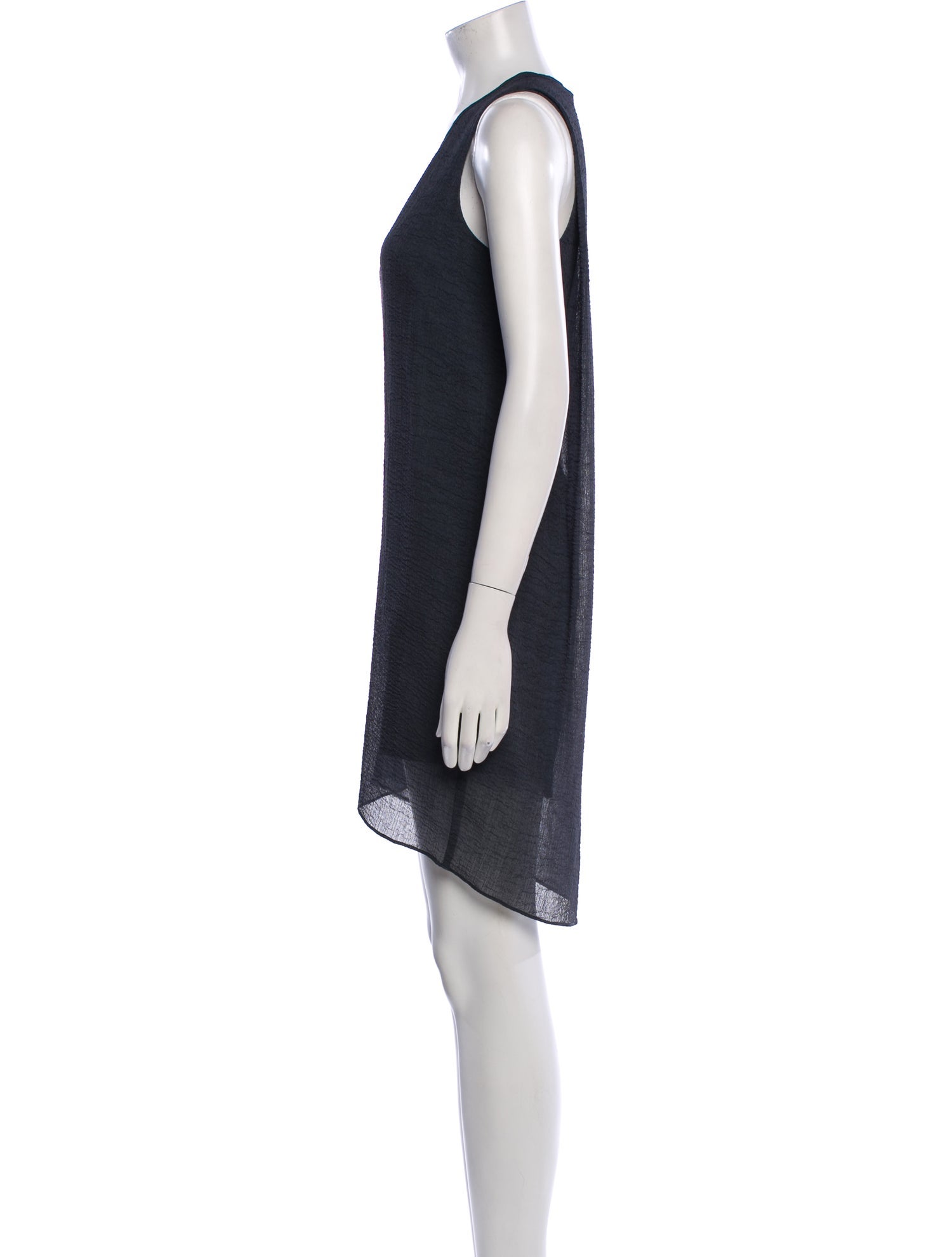 Helmut Lang V-Neck Mini Dress