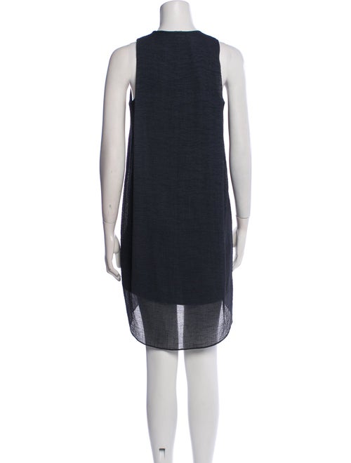 Helmut Lang V-Neck Mini Dress