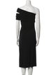 Helmut Lang One-Shoulder Midi Length Dress