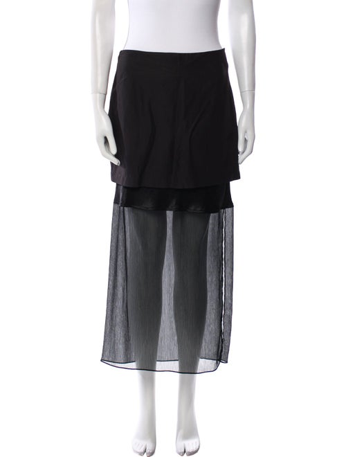 Helmut Lang Midi Length Skirt