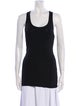Helmut Lang Scoop Neck Sleeveless Top