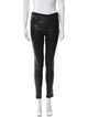 Helmut Lang Leather Skinny Leg Pants