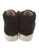 Helmut Lang Faux Fur Sneakers