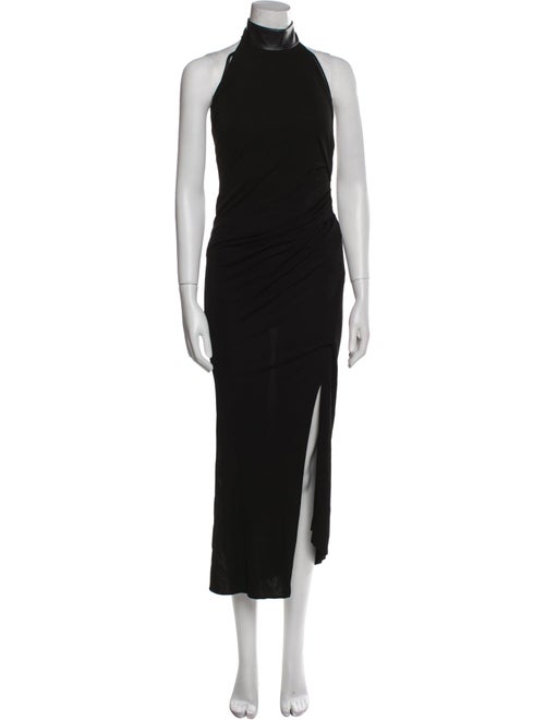 Helmut Lang Turtleneck Long Dress