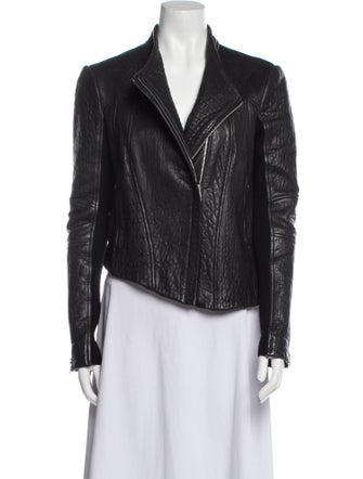 Helmut Lang Leather Coat
