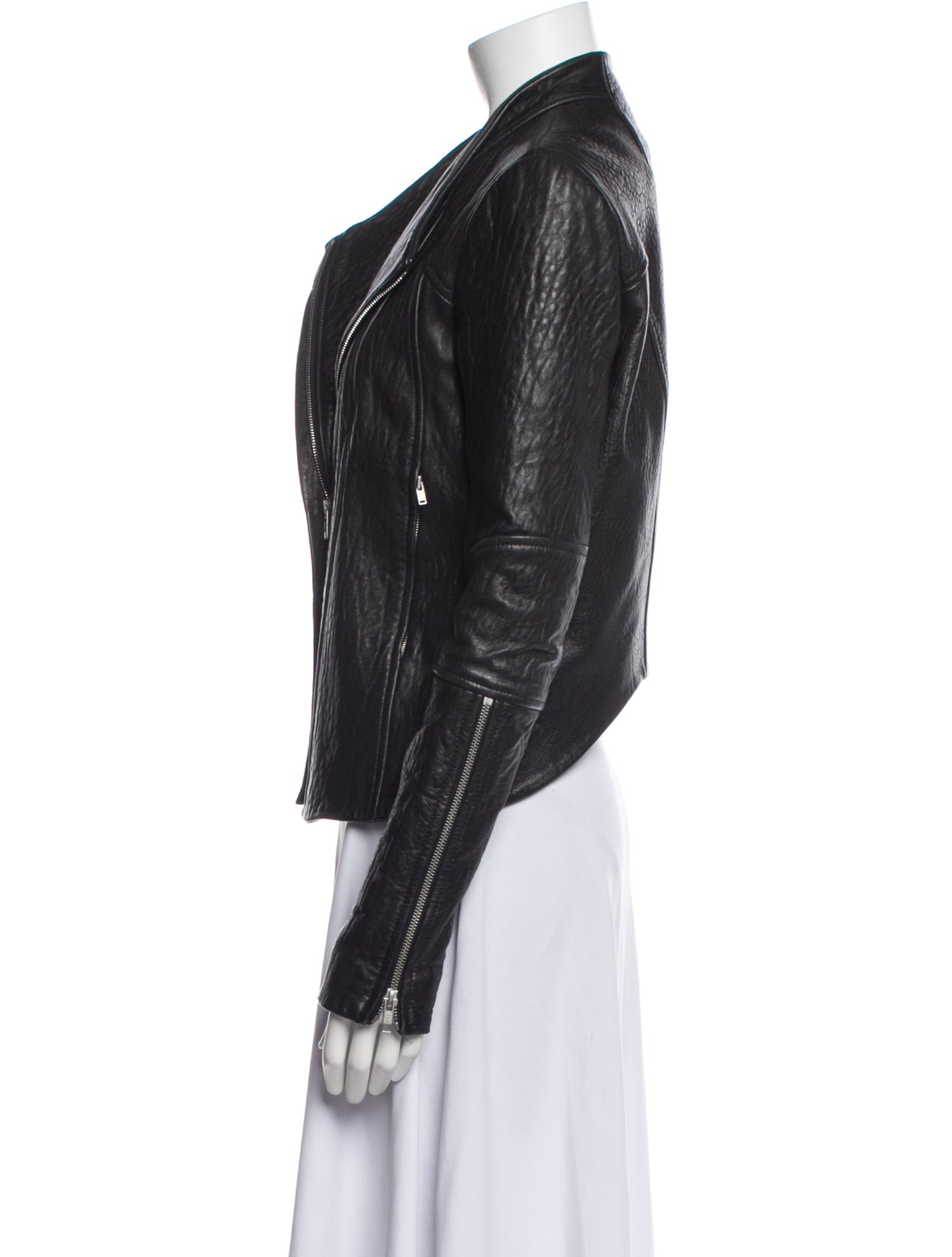 Helmut Lang Leather Coat