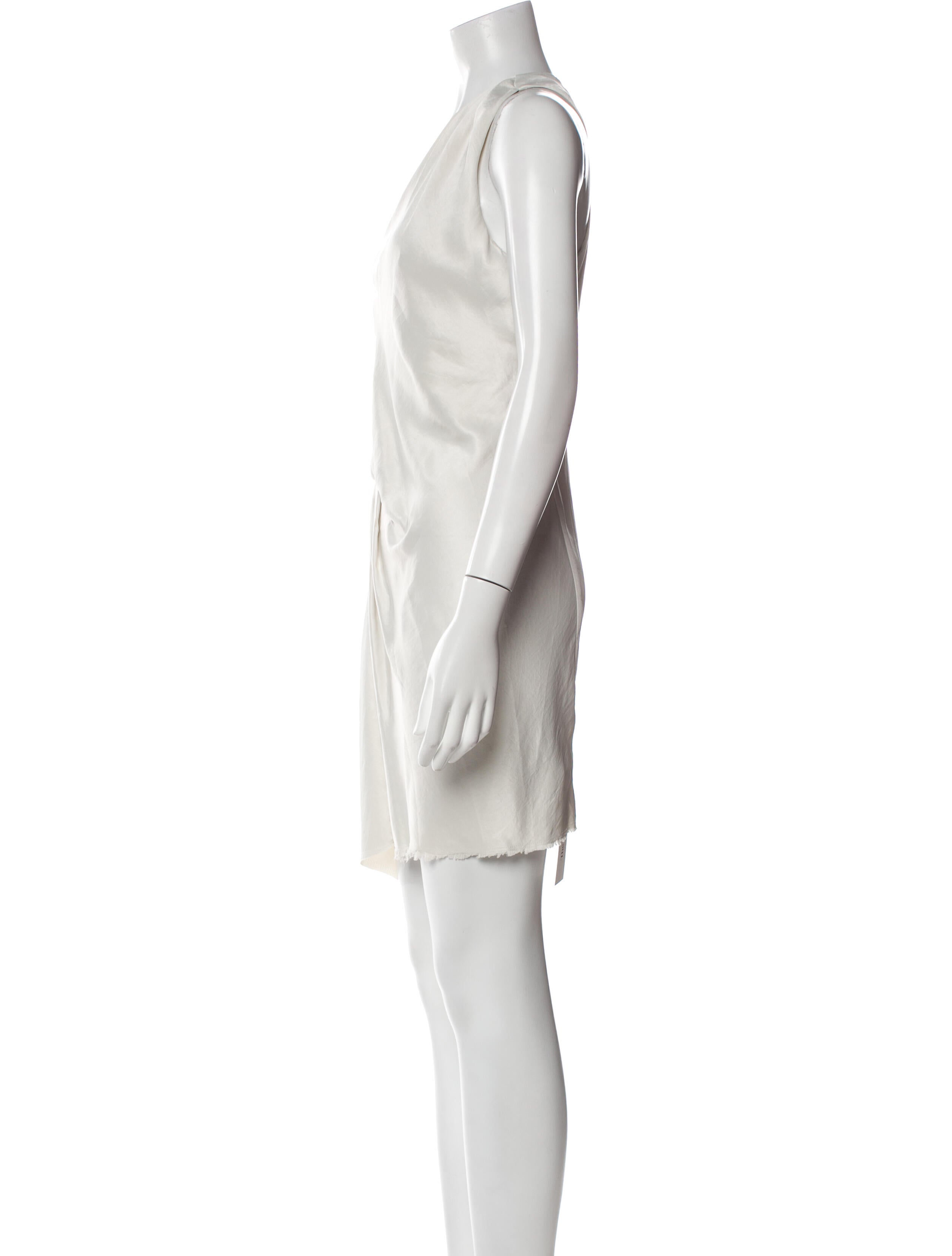 Helmut Lang One-Shoulder Knee-Length Dress