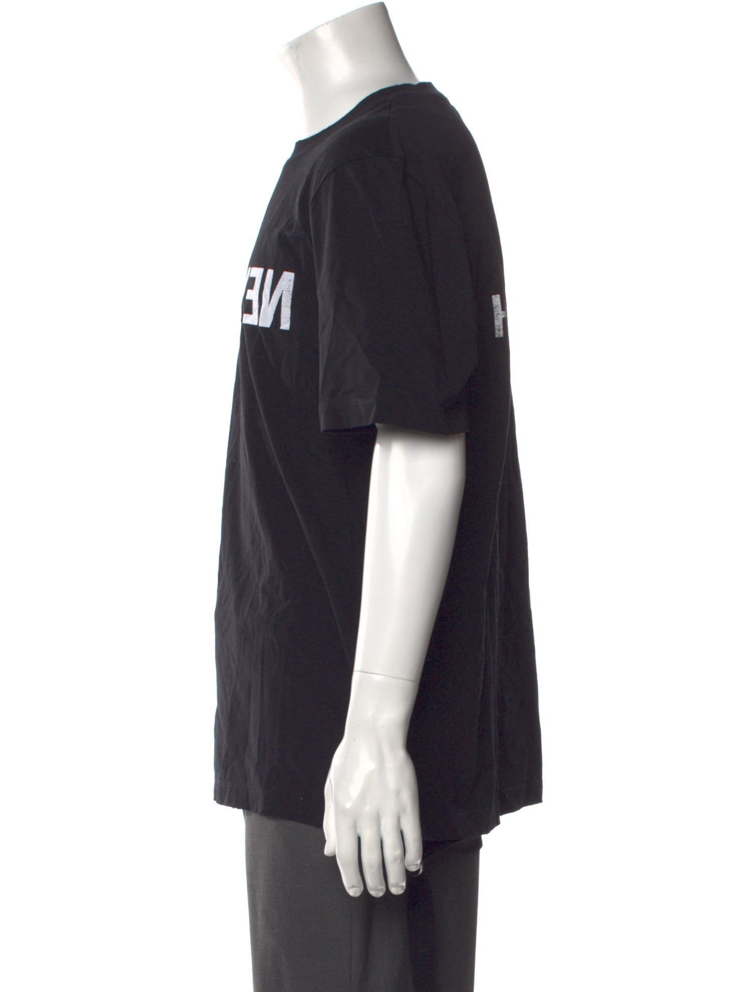 Helmut Lang Graphic Print Crew Neck T-Shirt w/ Tags