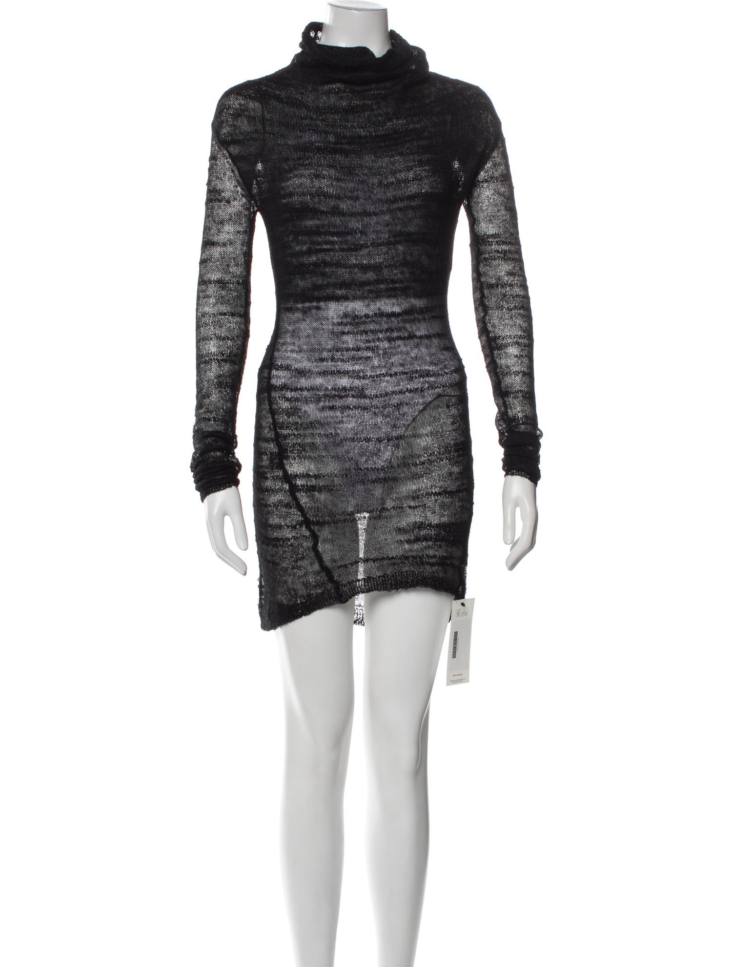 Helmut Lang Turtleneck Mini Dress