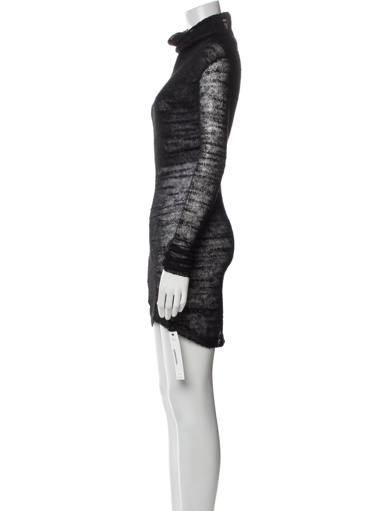 Helmut Lang Turtleneck Mini Dress