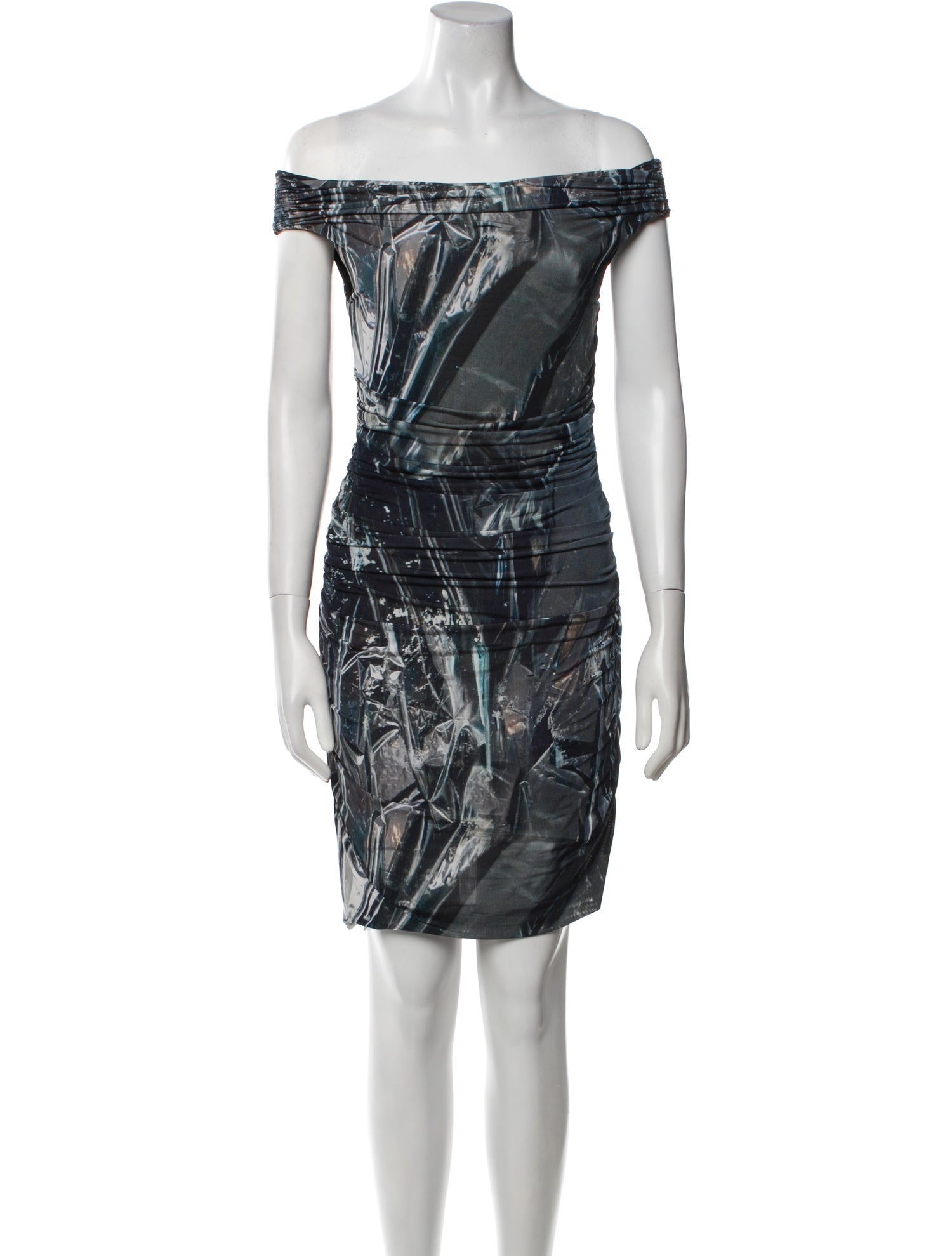 Helmut Lang Printed Mini Dress
