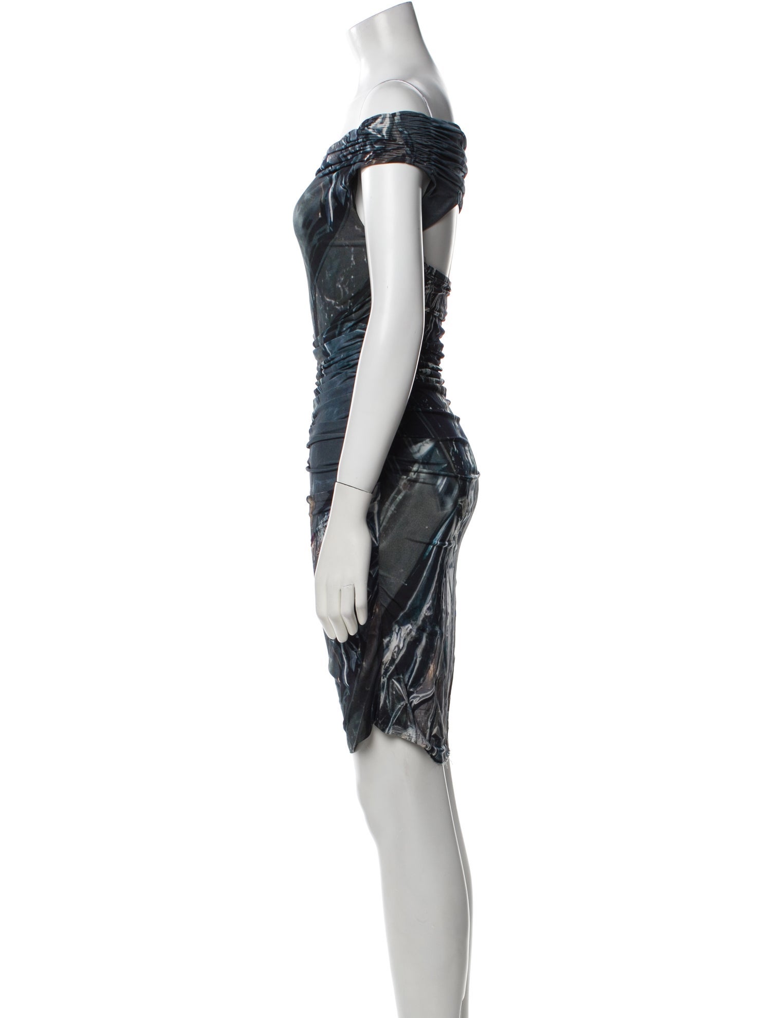 Helmut Lang Printed Mini Dress