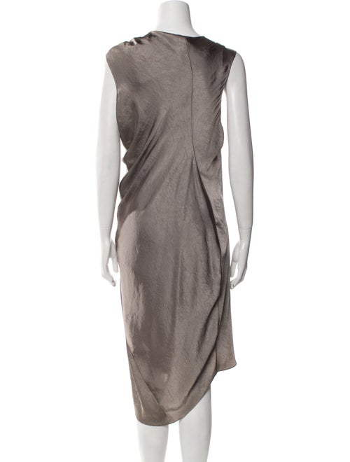 Helmut Lang One-Shoulder Midi Length Dress