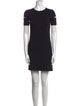 Helmut Lang Crew Neck Mini Dress