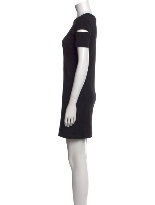 Helmut Lang Crew Neck Mini Dress