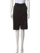 Helmut Lang Virgin Wool Knee-Length Shorts