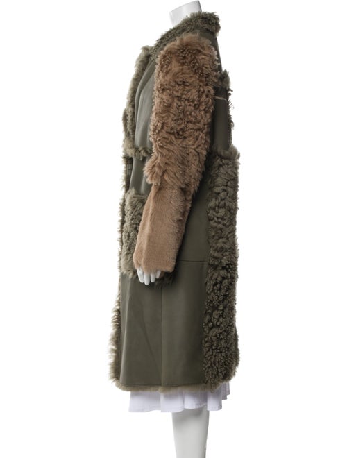 Helmut Lang Shearling Faux Fur Coat