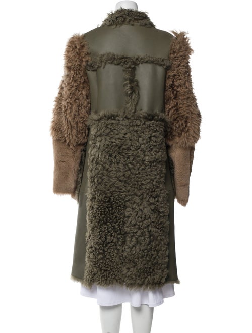 Helmut Lang Shearling Faux Fur Coat
