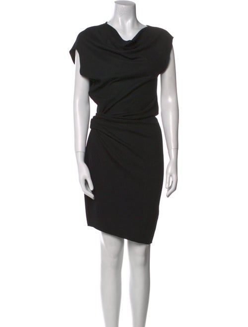 Helmut Lang Wool Midi Length Dress