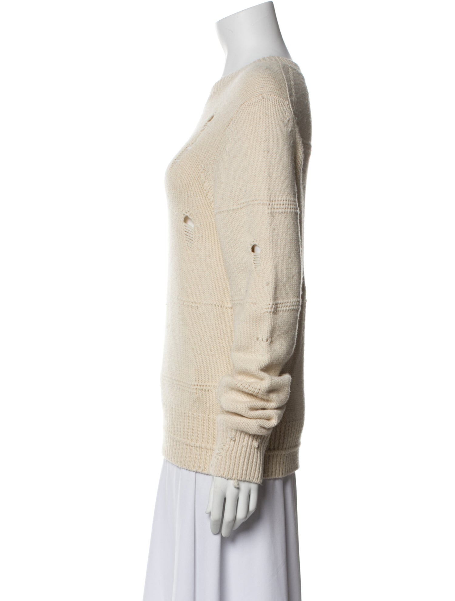Helmut Lang Wool Crew Neck Sweater