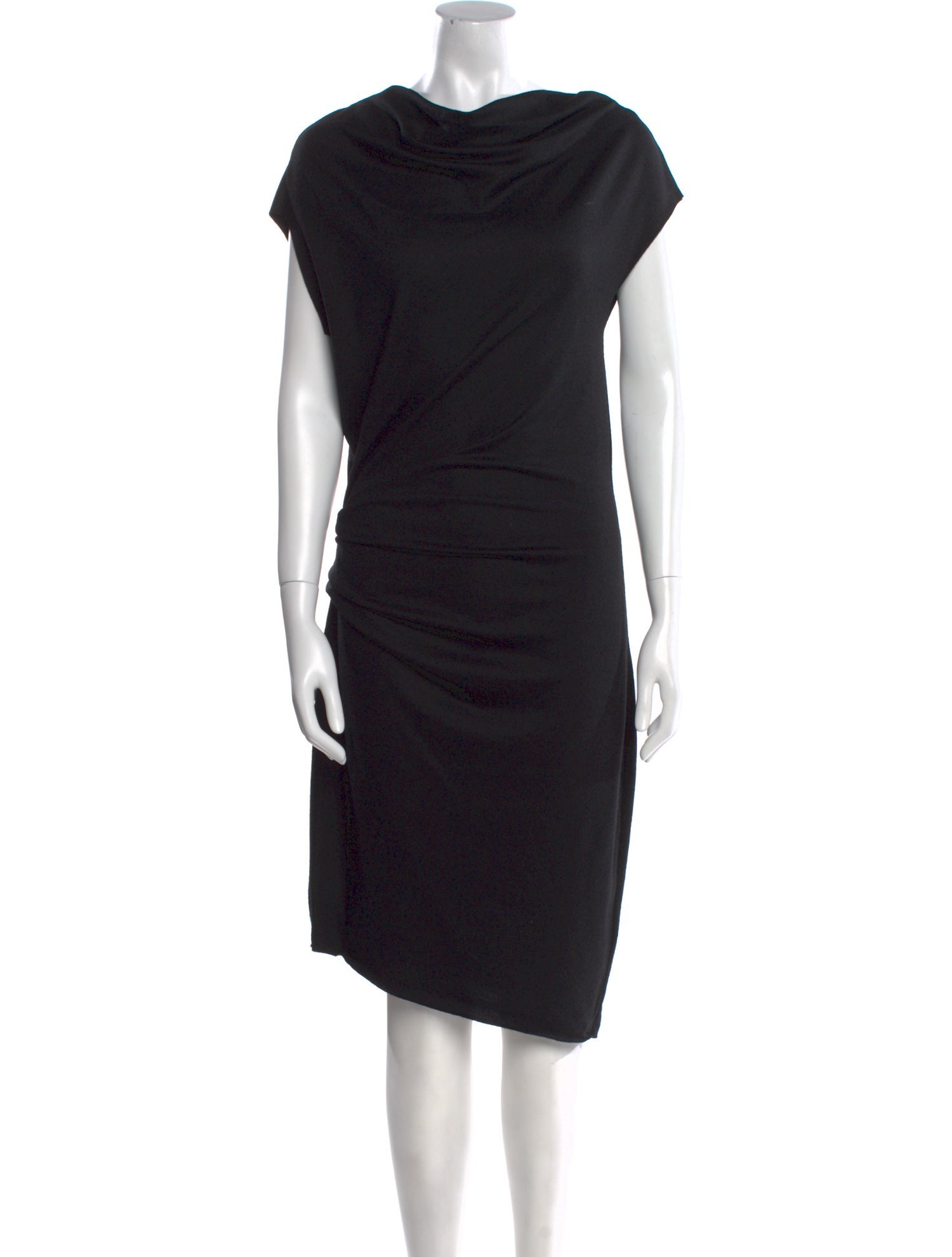 Helmut Lang Wool Midi Length Dress