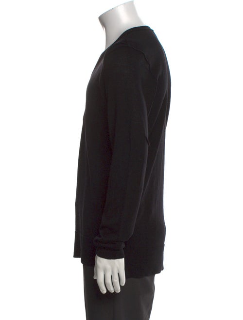 Helmut Lang Wool V-Neck Cardigan