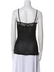 Helmut Lang Square Neckline Sleeveless Top